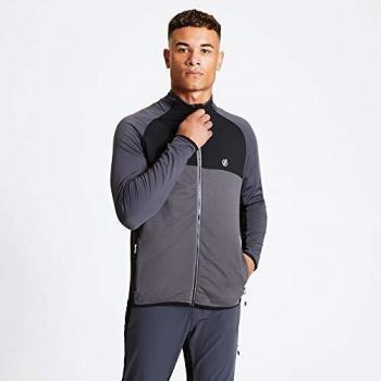 Dare 2B Herren Riform II’ Core – DML428 74290 – Dehnbare Mittelstreifen aus Aluminium Grau und Ebenholz, Größe XXL