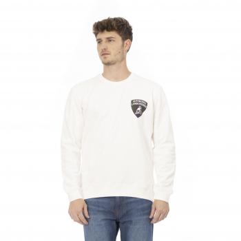 Felpa Uomo S Bianco Automobili Lamborghini