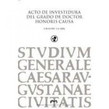 Acto de investidura del grado de doctor honoris (Tapa blanda).
