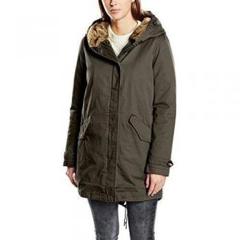 TOM TAILOR Chaqueta Parka Estilo Cómodo/509 Mujer Verde (Oliva Ahumada 7627) 42