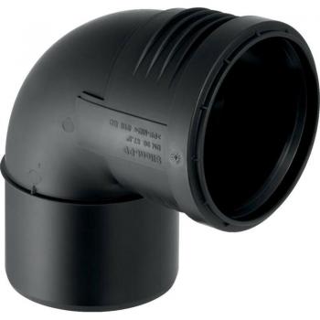 GEBERIT DN 40 Silent-PP Bogen 87,5° Muffe