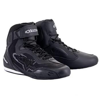 Faster-3 Rideknit® Black/Dark Grey Motorcycle Shoes
