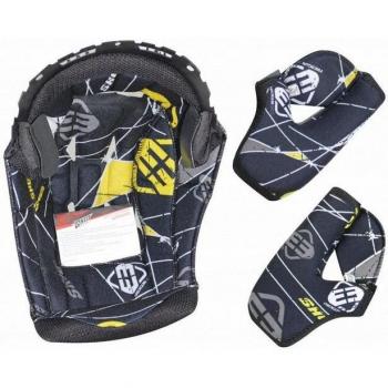 Freegun XP-4 Doublure intérieure avec joues Pads Noir Blanc XL