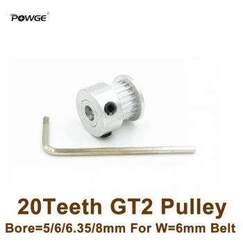 Polea 2GT de 20 dientes para partes de impresoras 3D