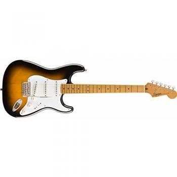 Squier Classic Vibe 50s Stratocaster Electric Guitar, Maple, 2-Color Sunburst