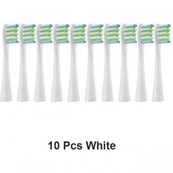 Soft DuPont Replacement Brush Heads for Oclean Sonic Toothbrush (10 Pack)
