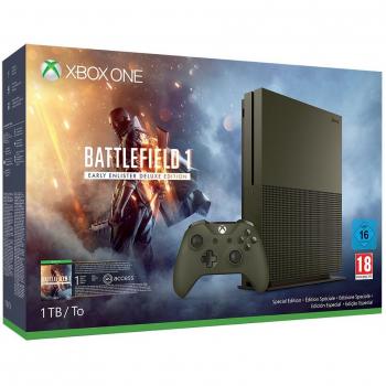 Coffret cadeau Microsoft Xbox One S Battlefield 1 Limited Edition