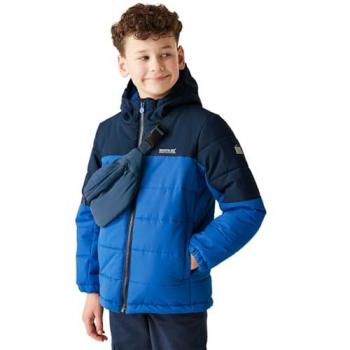 Regatta Lofthouse Heavy‑Duty Insulating Hooded Coat – Dark Blue, 15–16 Years