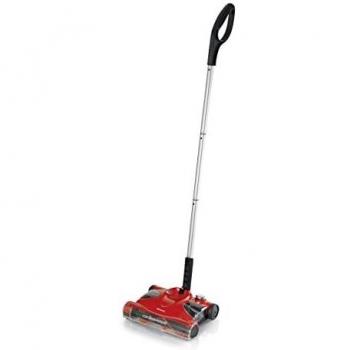 Ariete Scopa Elettrica Cordless, Senza Sacco, Acciaio Inossidabile, Rosso