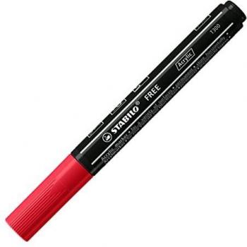 Acrilico FREE Penna Singola Cremisi 3 mm