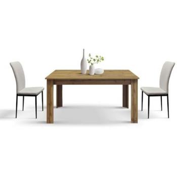 Konte Design Mesa de Madera Extensible 140x80‑180x80