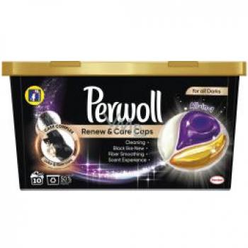 Perwoll Renew & Care Caps kapsle na praní černého prádla 10 dávek 145 g