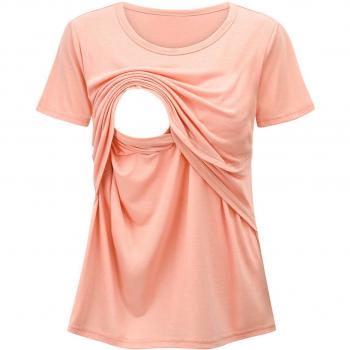 Women’s Round Neck Nursing T-Shirt