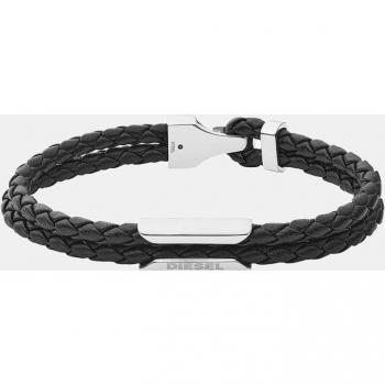 Diesel Stackable Leather Bracelet for Men
