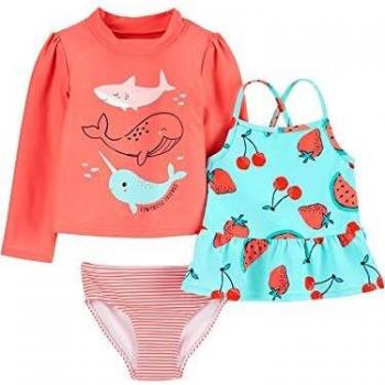 Simple Joys by Carter's Pants Set 2 pièces assortis, Multicolore (Renard/Gris), 12 Mois