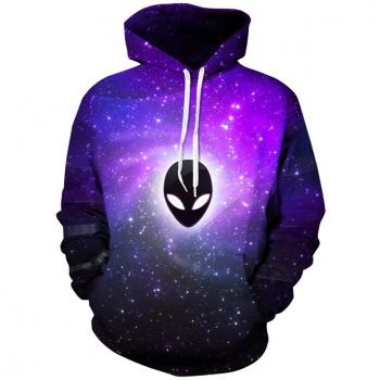 Sudadera Galaxia Hombre Ocean Plus con Capucha y Manga Larga