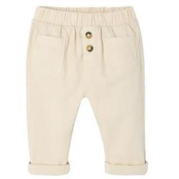 Pantalon Bébé Vanille à Taille Élastique