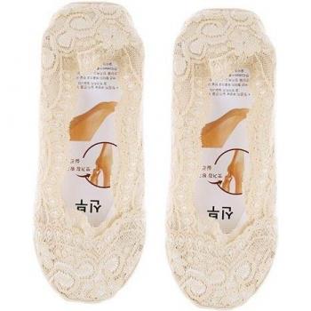 Low Cut Lace Socks for Women