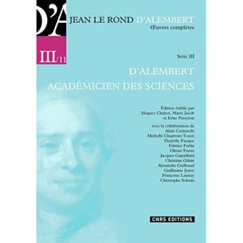 Oeuvres complètes d'Alembert 1757-1783