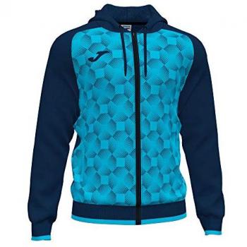 Joma Supernova III Hoodie marineblau/türkis