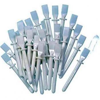 Adhesive Application Spatulas – 50 Pack, White, 11 cm