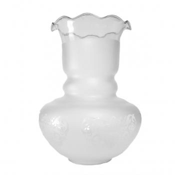 Crystalline Tulip Burgos Mate 17 x 12 cm, Apertura 5,5 cm – Reemplazo Chic
