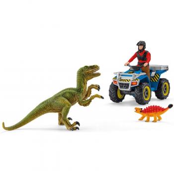 Schleich 2541466. Dinosaurs. Fuga Sul Quad