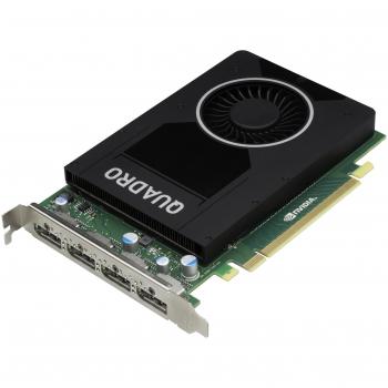 NVIDIA Quadro M2000 – 4 GB GDDR5, PCI‑Express 3.0 x16, 4x DP, für Catia/ Solid Works/ Allplan/ Autodesk