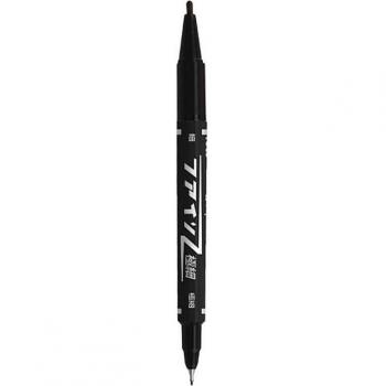 Rotulador negro de punta fina 1 unidad