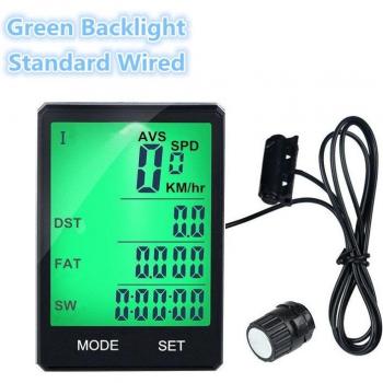 INBIKE 2.8 Inch Mountain Bike Digital Speedometer Waterproof Wireless