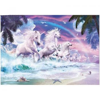 Einhorn im Ozean – 20×30 cm Diamantenmosaik