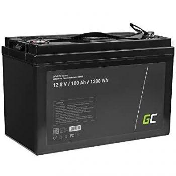 Batterie photovoltaïque Green Cell LiFePO4 100Ah 12.8V 1280Wh CAV05