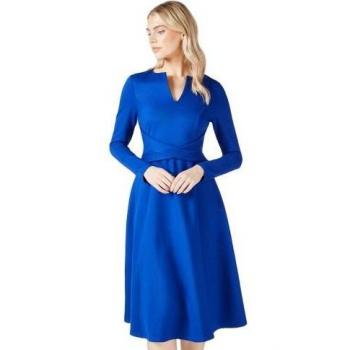 Vestido Midi de Mujer en Azul con Detalle en la Cintura de Principles 14 UK