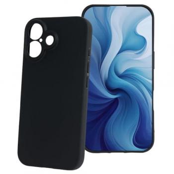 Étui TPU Résistant – Protection Mat Noir pour iPhone 16