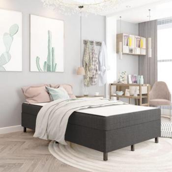 Box Spring Prolenta con Tela Gris