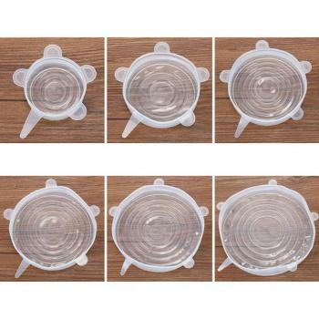 Reusable Silicone Lids for Containers