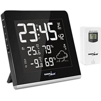 Stazione Meteo Wireless con Sensore Esterno e Funzione di Ricarica USB