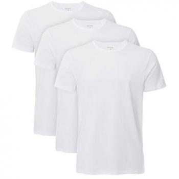 Paul Smith Men’s 3‑Pack Modal White Tees – Size XL (Male)