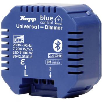 Kopp BC Universal-Dimmaktor mit 1 Kanal und 100 W Leistung