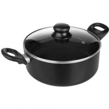 Cacerola Inducta 20 cms con tapa de metal