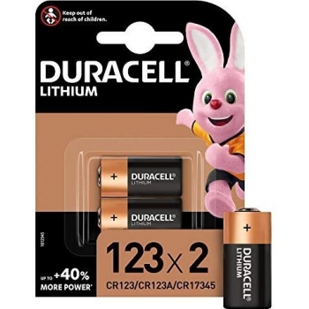 Duracell Ultra 123 Batería de Litio CR123A