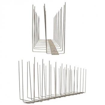 Taubenabwehr Spikes 10 Meter aus Edelstahl