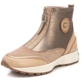 Carmela para mujer. 16199503-BEIGE Botines de Piel 161995 beige (39), Plano, 1 a 3cm, Cremallera, Casual, Carmela outlet 2024