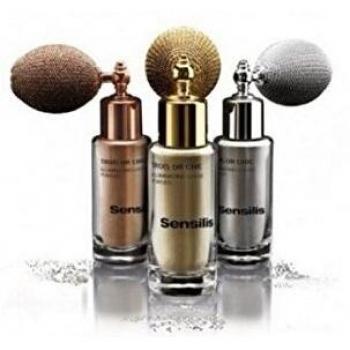 TROIS OR CHIC 01 POLVOS ILUMINADORES PERFUMADOS BLANCOS