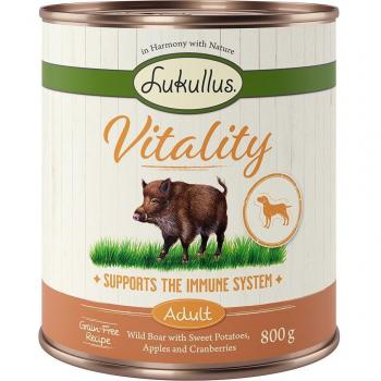Lukullus Vitality Cibo Umido per Cani