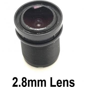 Mini Lente de Vigilancia 2,8 mm M12 2 MP