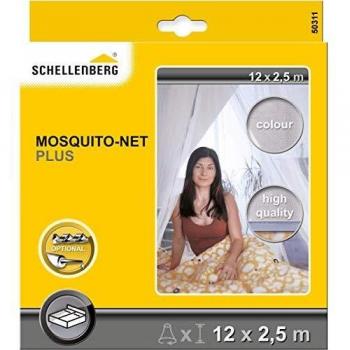 Schellenberg Moskitonetz Plus, 2,5 m x 12 m