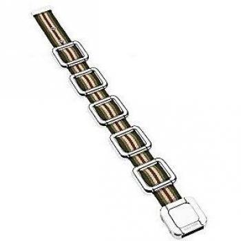 Pulsera de Hombre Sector S030L06B Verde y Plata (24,5 cm)