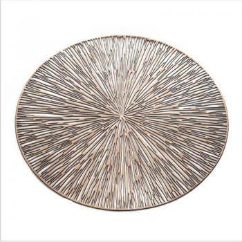Hollow Round PVC Coasters