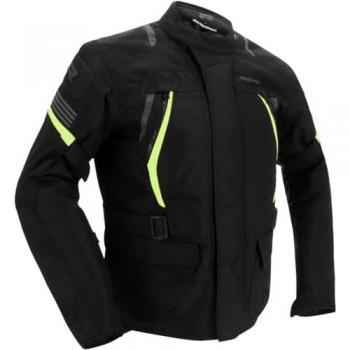 Veste Moto Richa Phantom 3 Imperméable Noir-Jaune Fluo Taille M